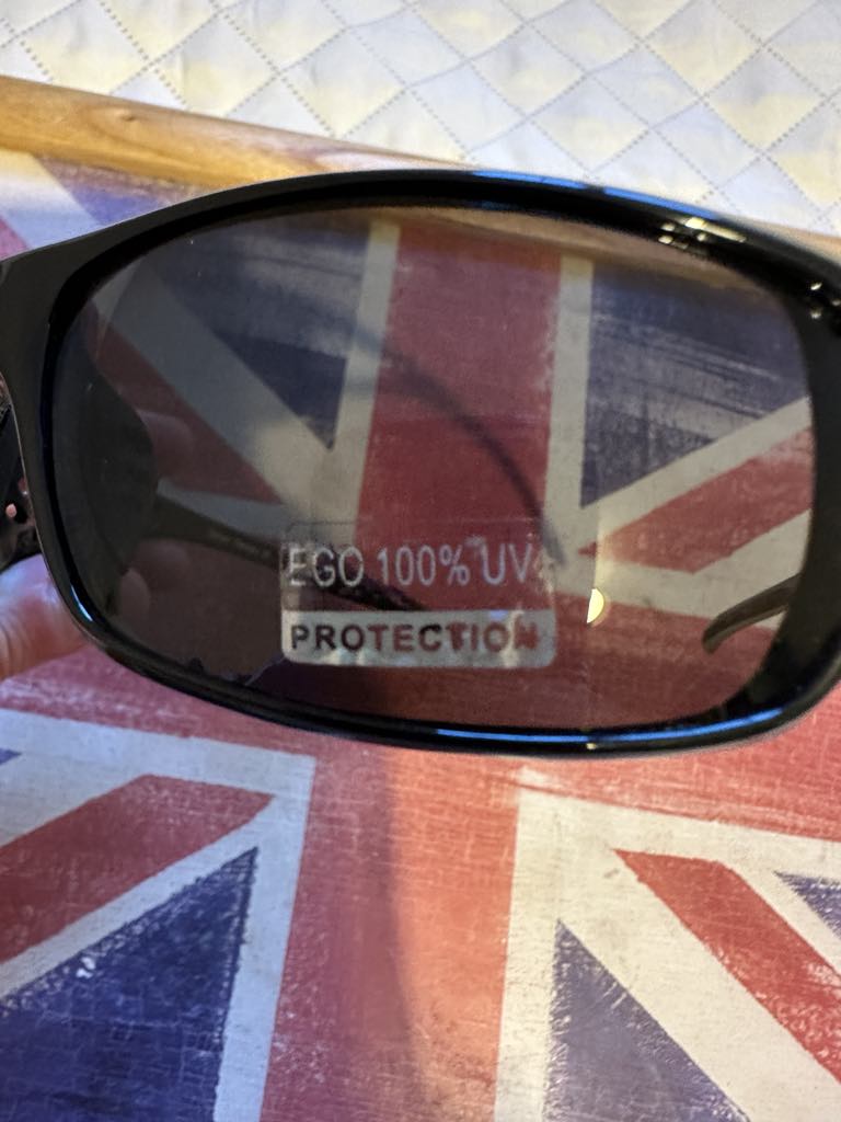 EGO Eyewear 5903 01 Wraparound Sunglasses Black Frame 100% UV Protection Sport Style