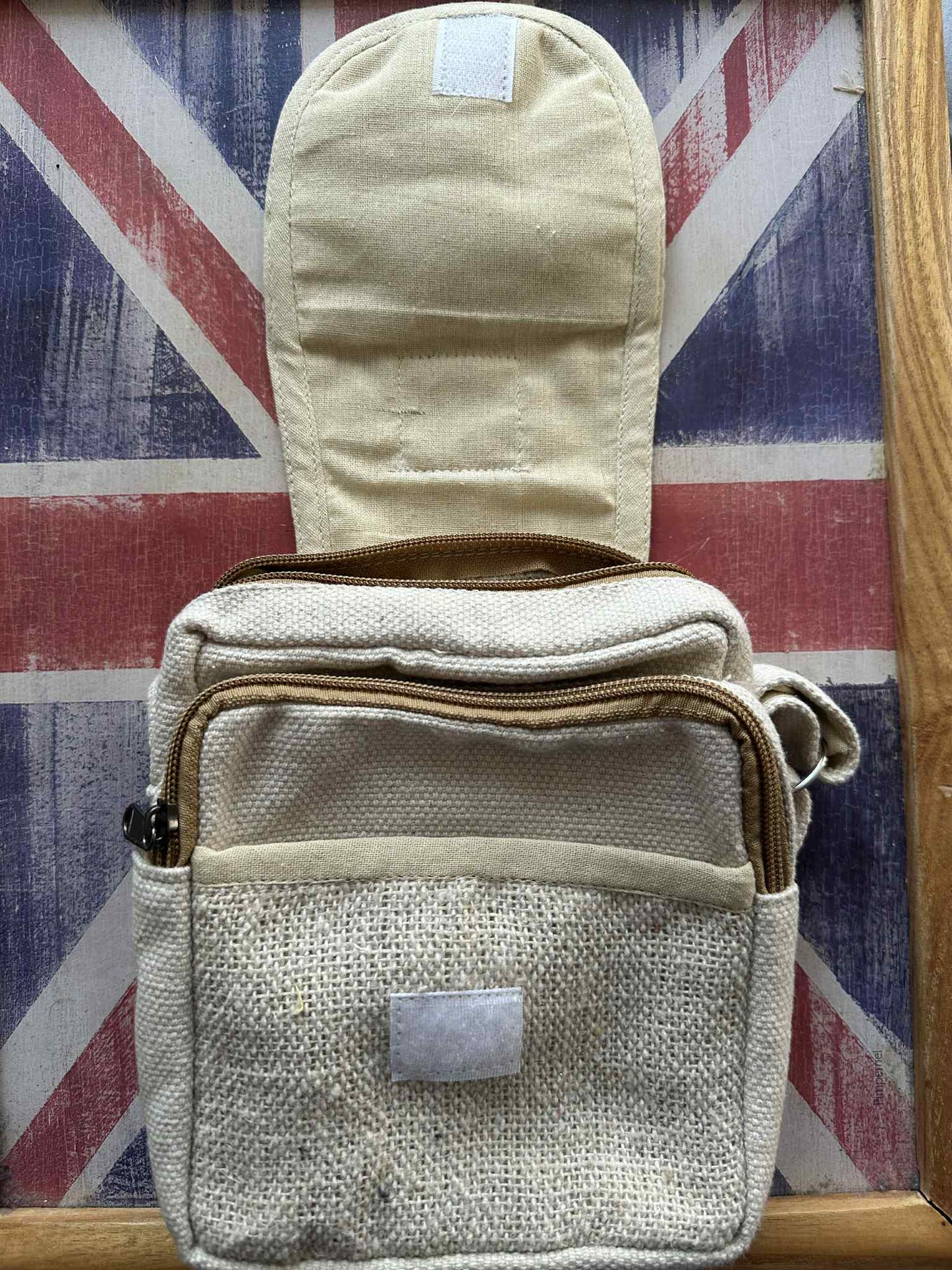 18x22cm Small Handmade Hippie Festival Shoulder Bag Nepal