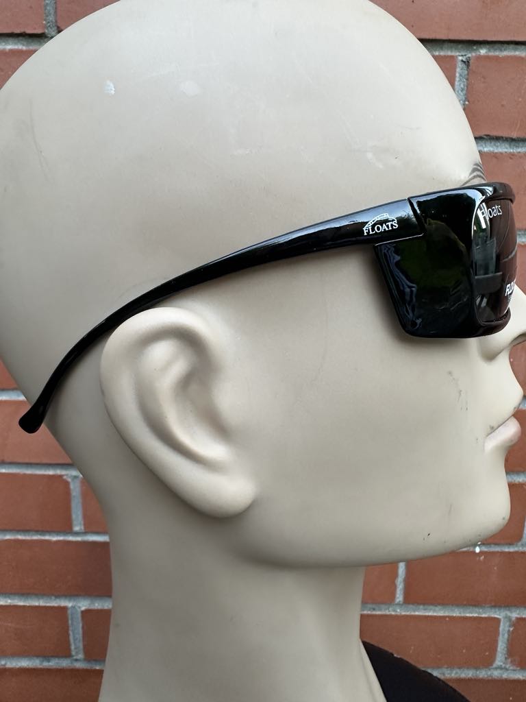 Floats Kingfish 7002 Polarized Sunglasses Floating Frame TAC Lenses Black – Ideal for Water Sports