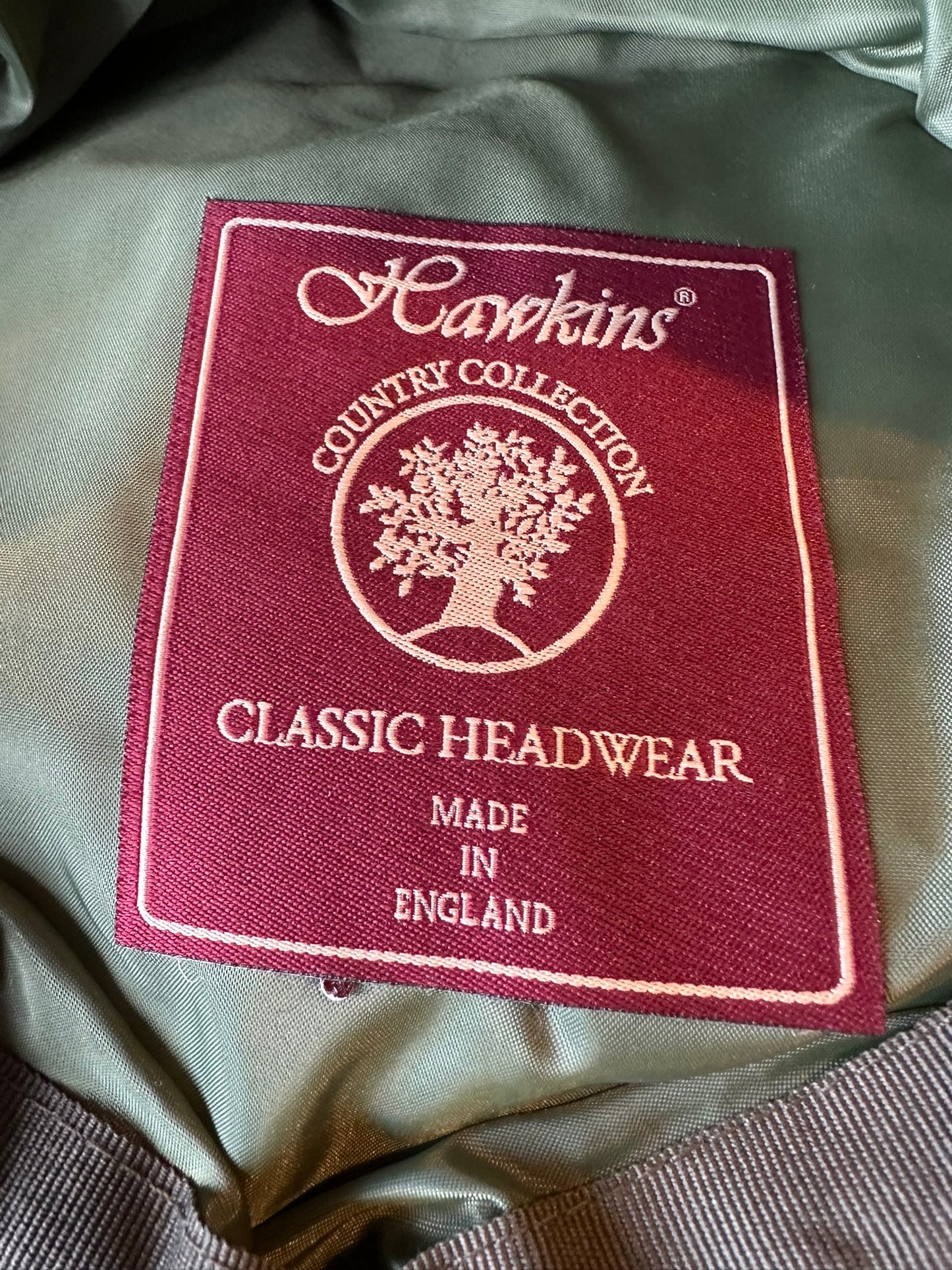 Hawkins Country Collection Tweed Flat Cap 62 – Made in England – Wool Blend Classic Hat