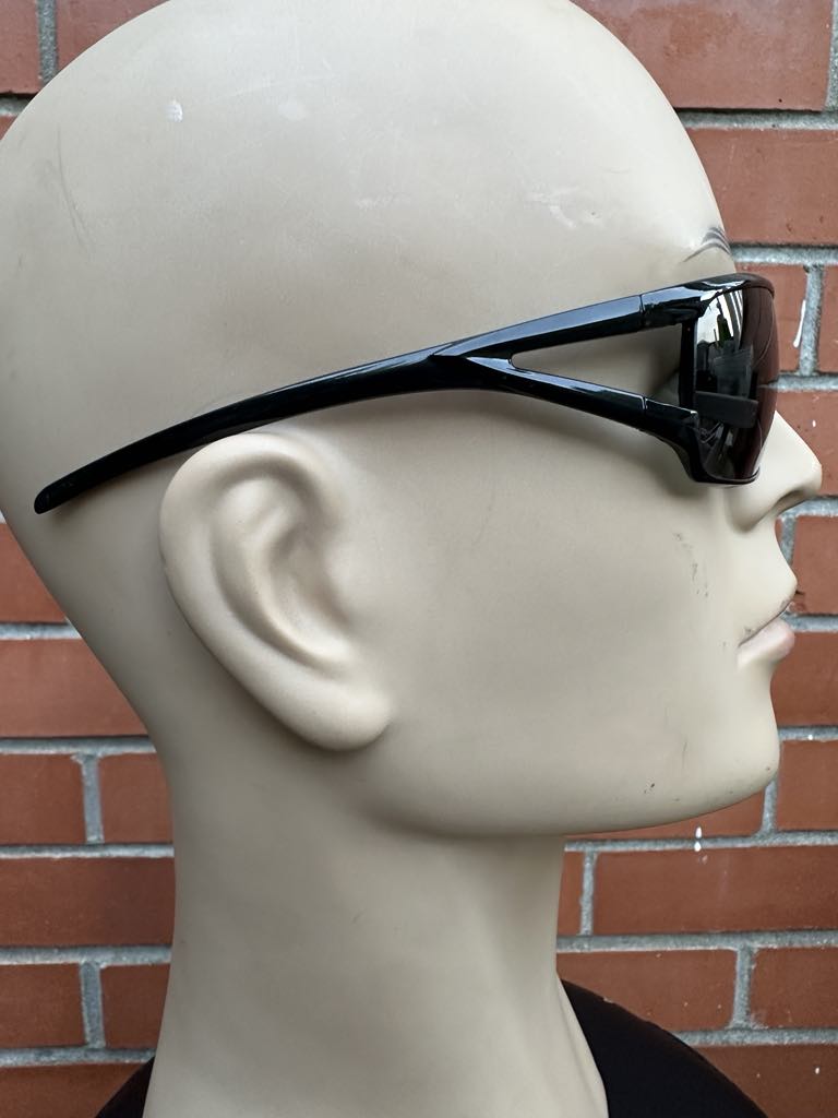 EGO Eyewear 5903 01 Wraparound Sunglasses Black Frame 100% UV Protection Sport Style