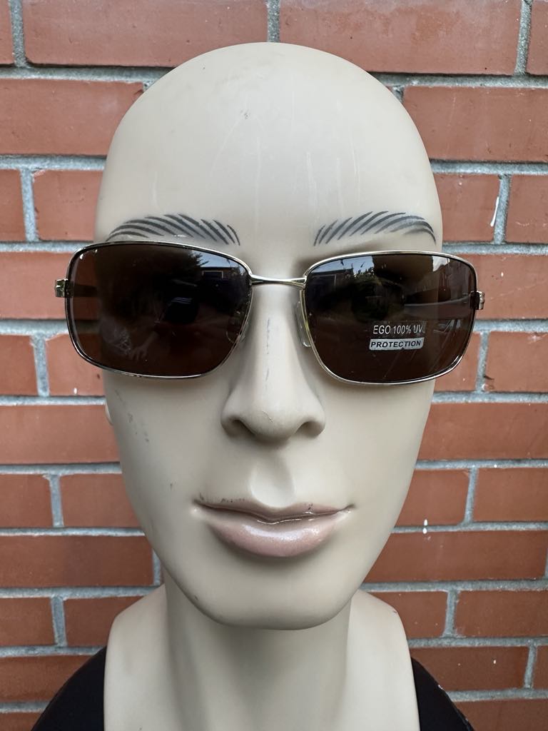 EGO Sunglasses Men’s Italian Design – 100% UV Protection, Vintage Aviator Style