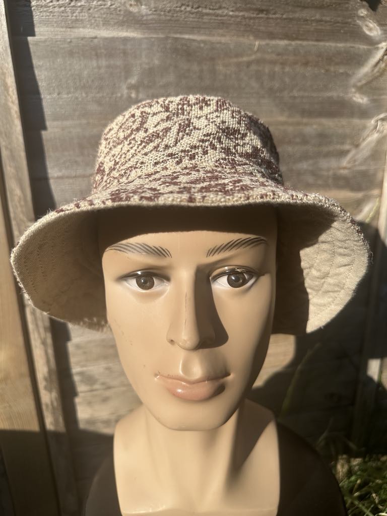 Eco-Friendly Hemp Bucket Hat β Handmade Boho Festival Style β One Size Fits All