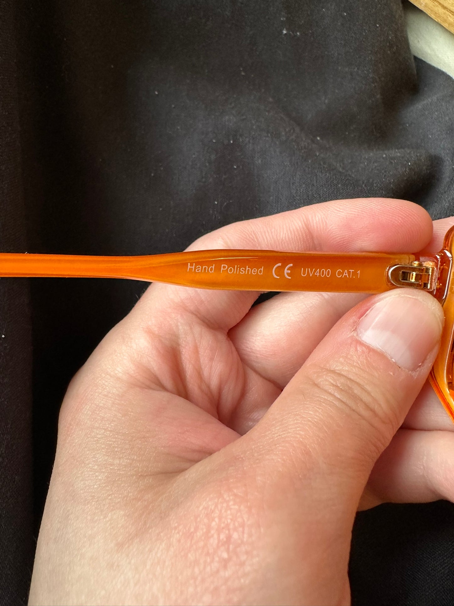 Rayflector VTG962 Retro Sunglasses Orange Lens UV400 Cat.1 – Hand Polished Vintage Style
