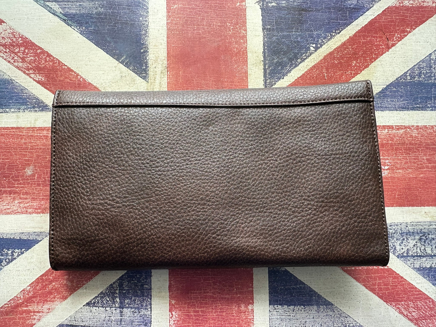 Premium Quality Brown Faux Leather Wallet | 20x12cm | Multi-Card Slots & Zip Pocket